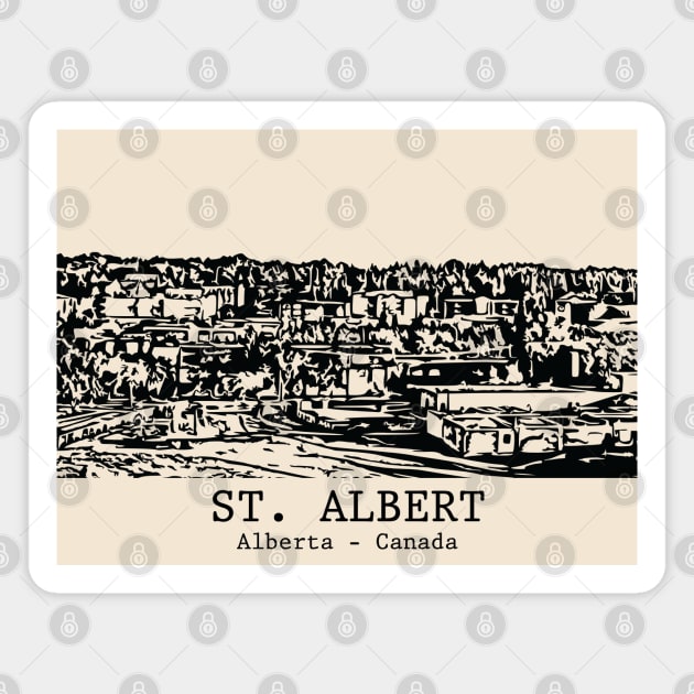 St. Albert - Alberta Magnet by Lakeric